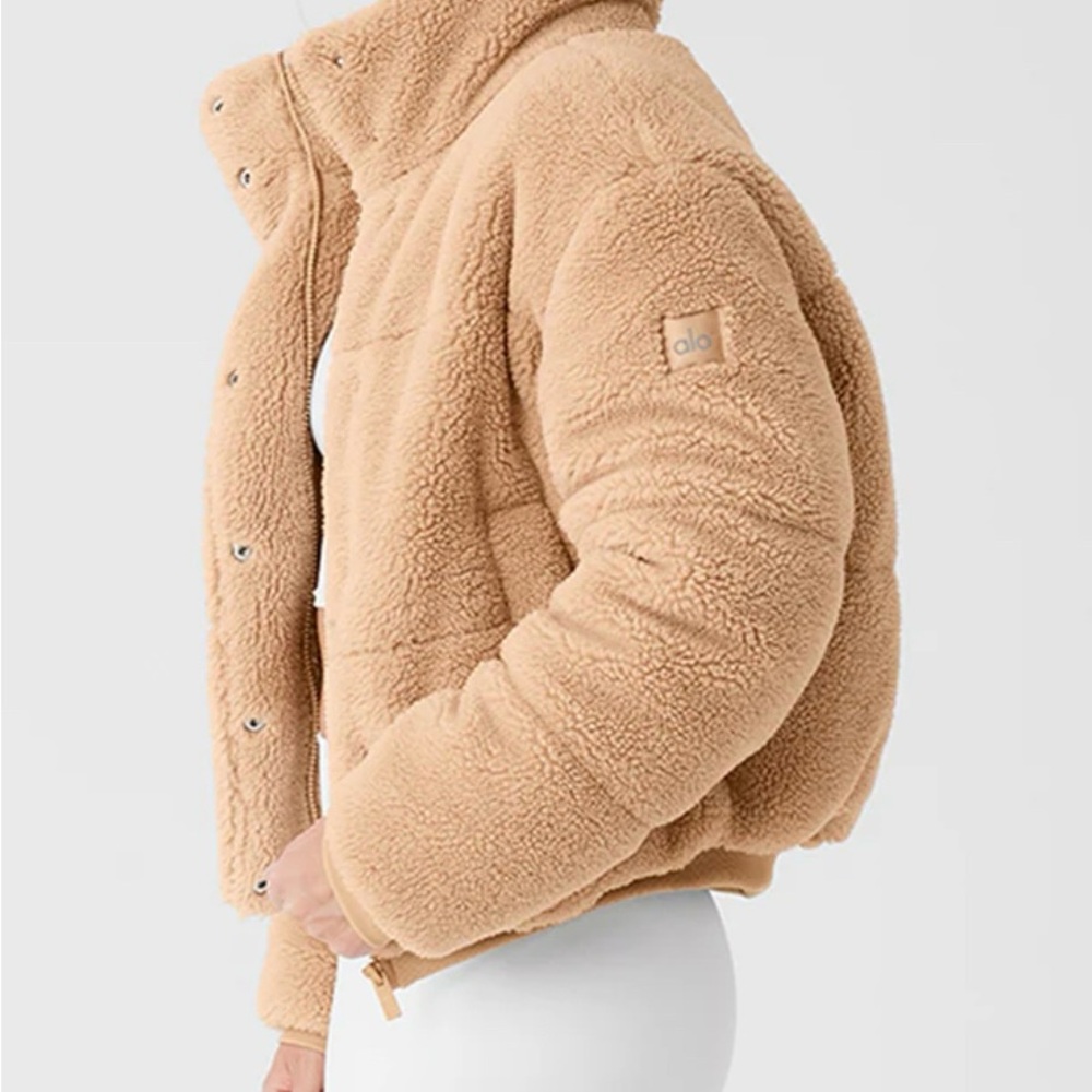 Alo Camel Sherpa Jacket